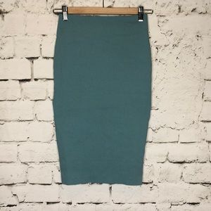 ASOS Teal Pencil Skirt